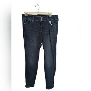 Torrid Dark Blue Skinny Jeans